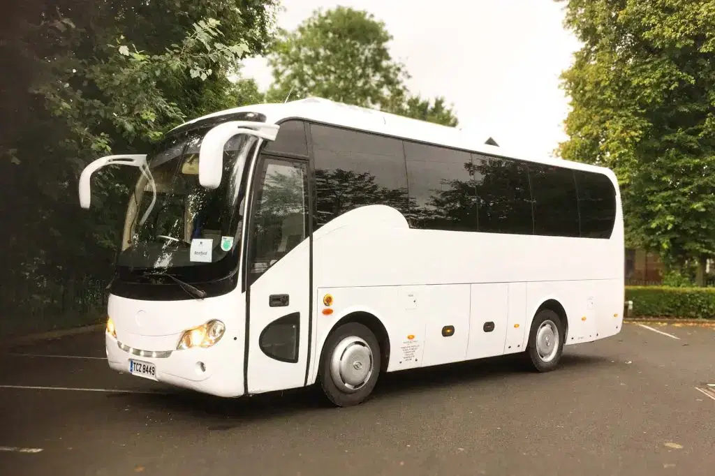 midi coach hire in manchester. travel in executive luxury for 24-35 passengers