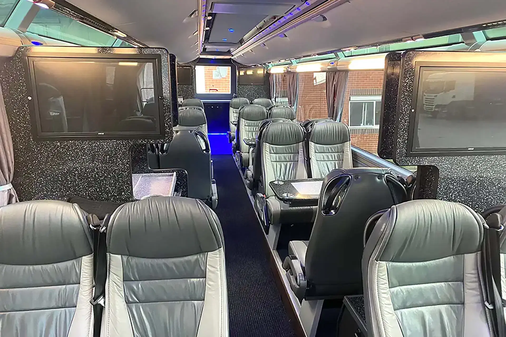 Corporate Events coach hire Manchester. Premium travel management for conferences, site visits, and team deployments. We ensure your partners and employees travel in absolute comfort.